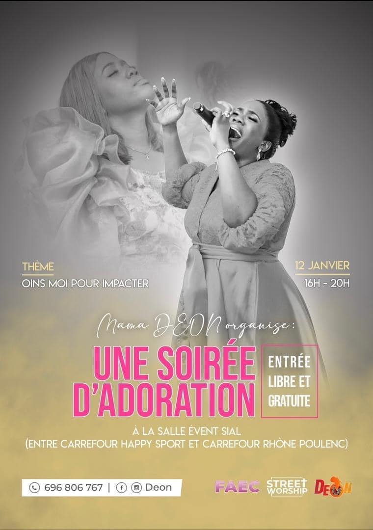 Soirée d'adoration oins moi pour impacter