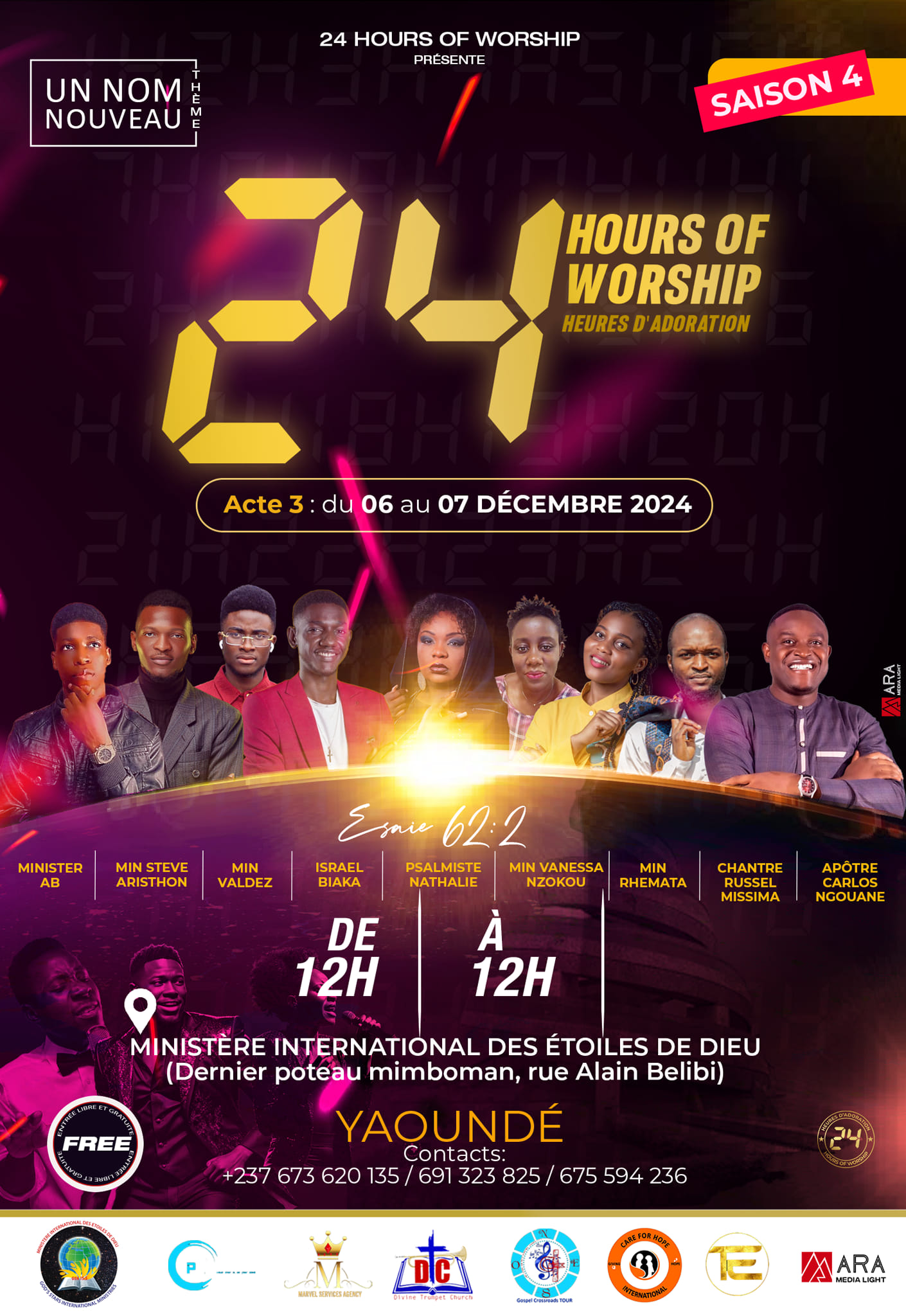 24 Hours of Worship : un nouveau nom