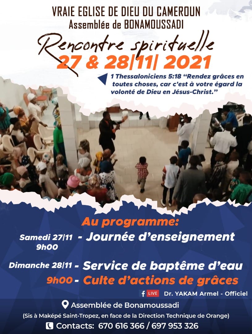 Spiritual Meeting 2021 at True Church of God Cameroon