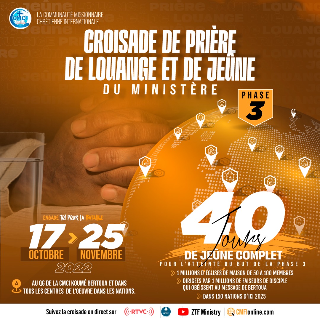 Crusade of Prayer, Praise and Fasting Ministry Phase 3