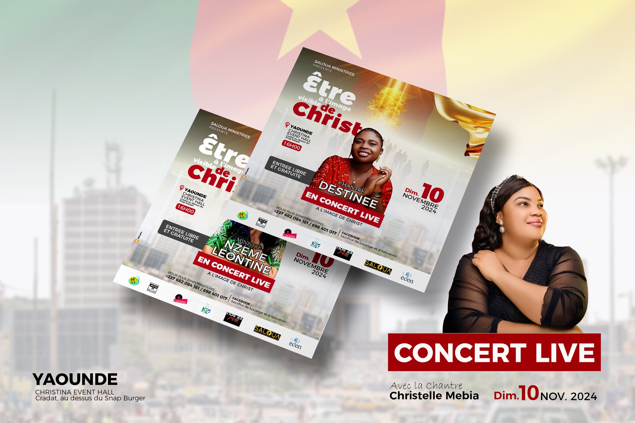 SALOUA 2024 avec Christelle Mebia