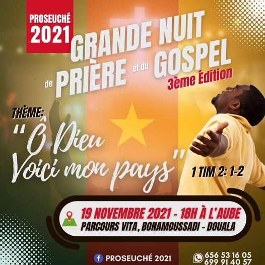 Proseuché 2021 - Grande nuit de pri&egrave;re et du gospel (3e édition)