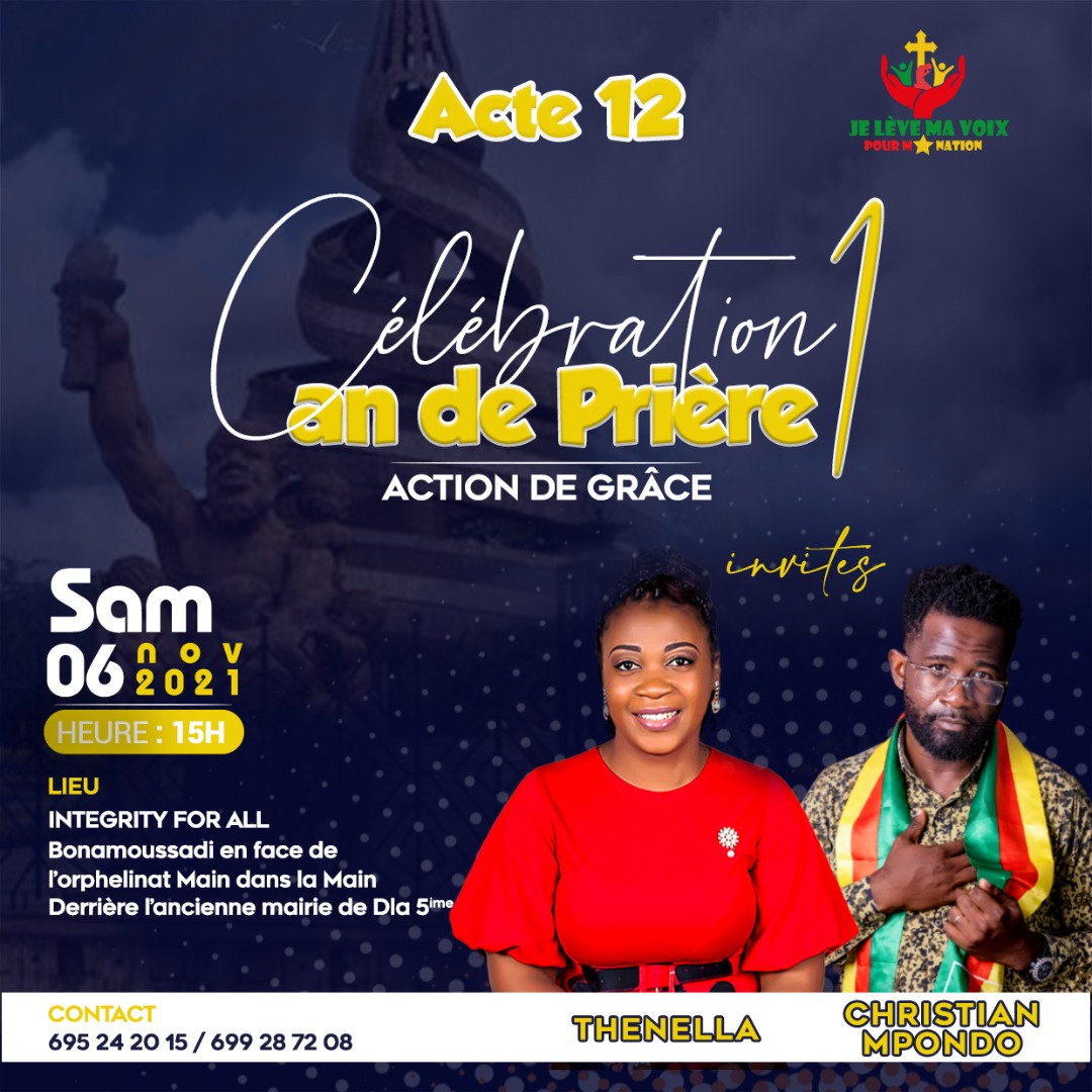 Celebration 1 year of prayer
