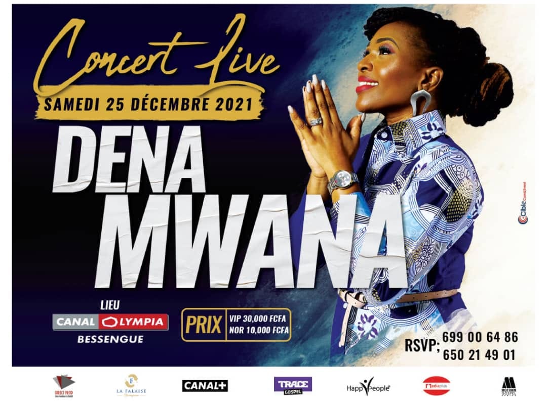 Dena Mwana en concert live &agrave; Douala