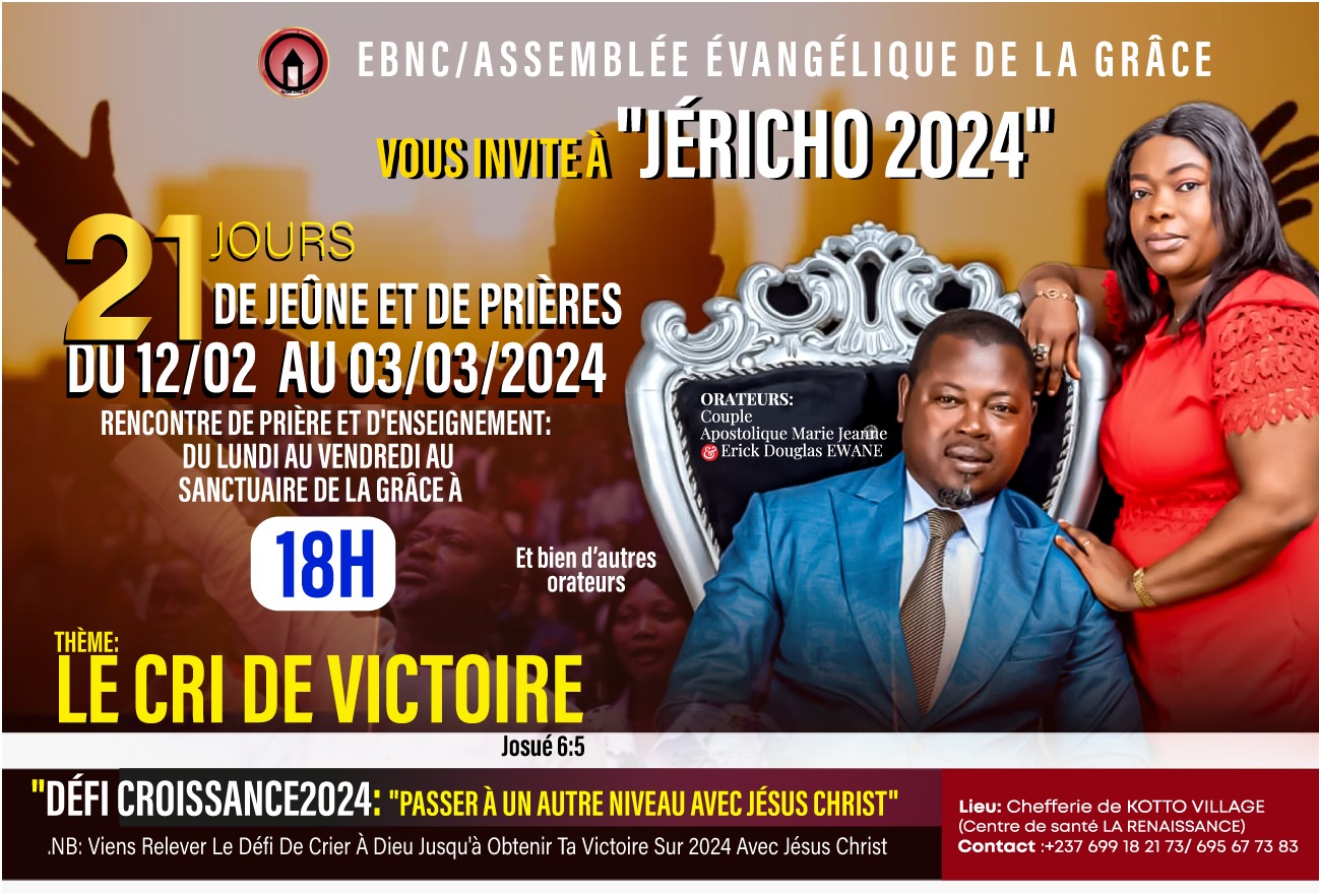 Je&ucirc;ne et pri&egrave;re "Jéricho 2024"