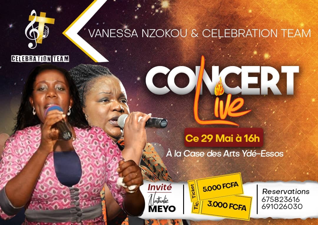 Live concert Vanessa Nzokou and Celebration Team