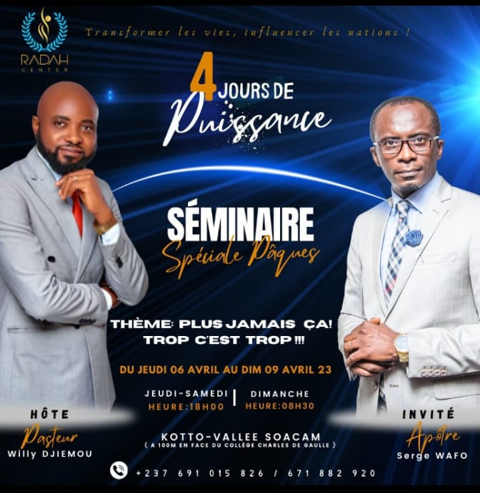 Séminaire Spéciale P&acirc;ques