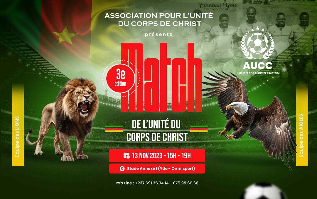 3e édition du match pour l'unité du corps de Christ