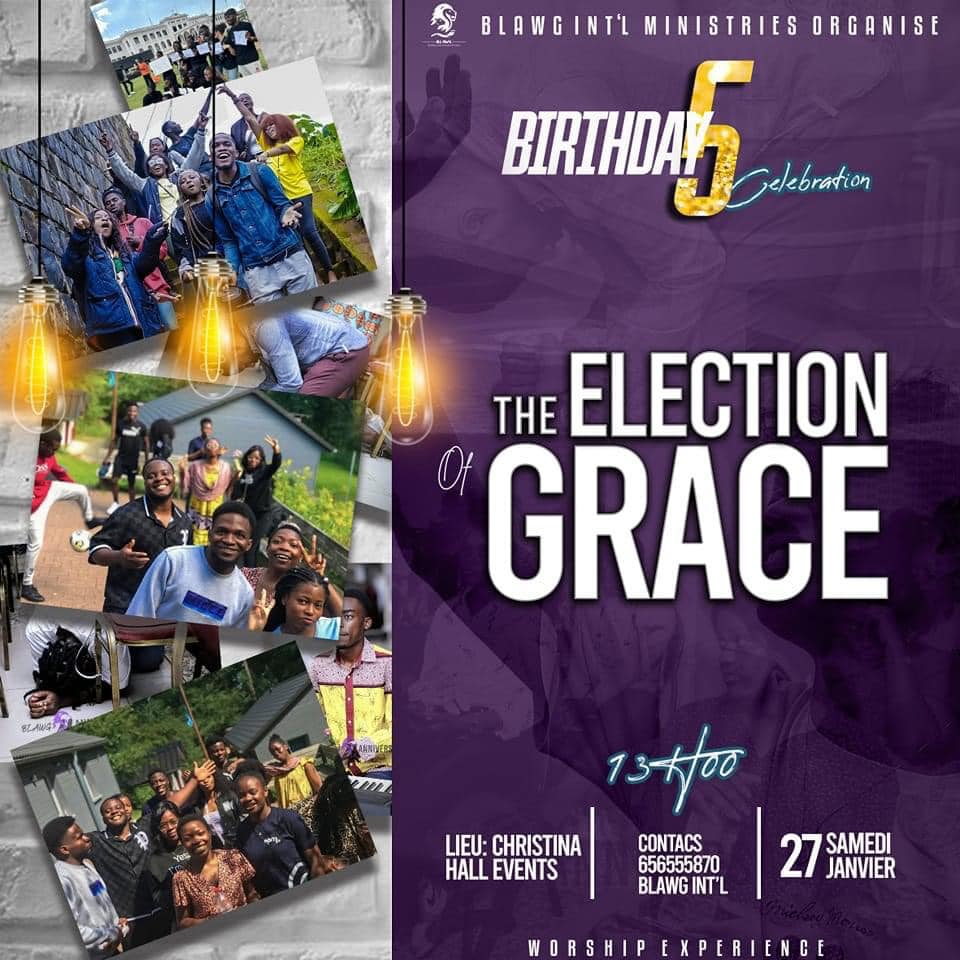 The Election of grace celebration - 5 years birthday