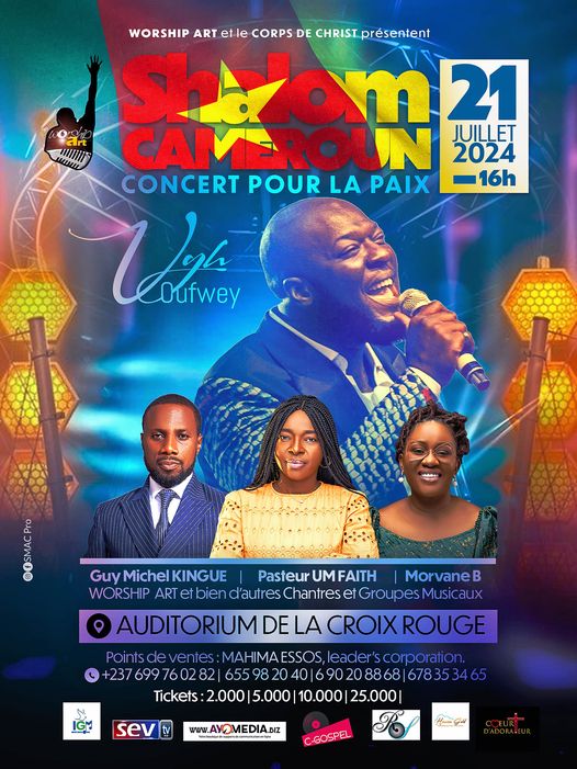 Ugh Oufwey in concert in Yaoundé