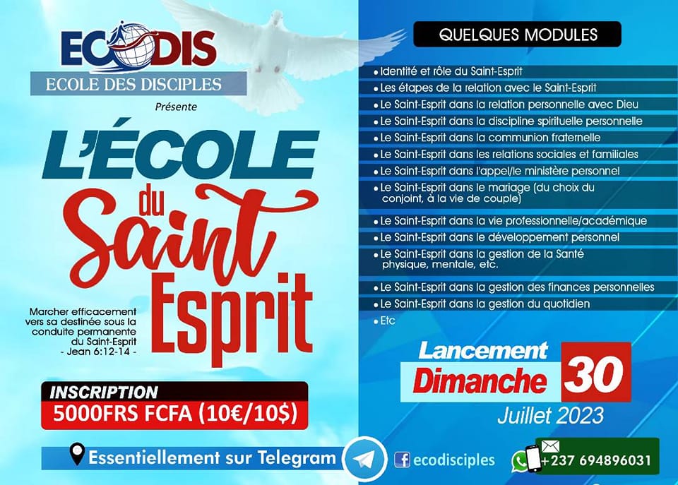 L'école du Saint-Esprit