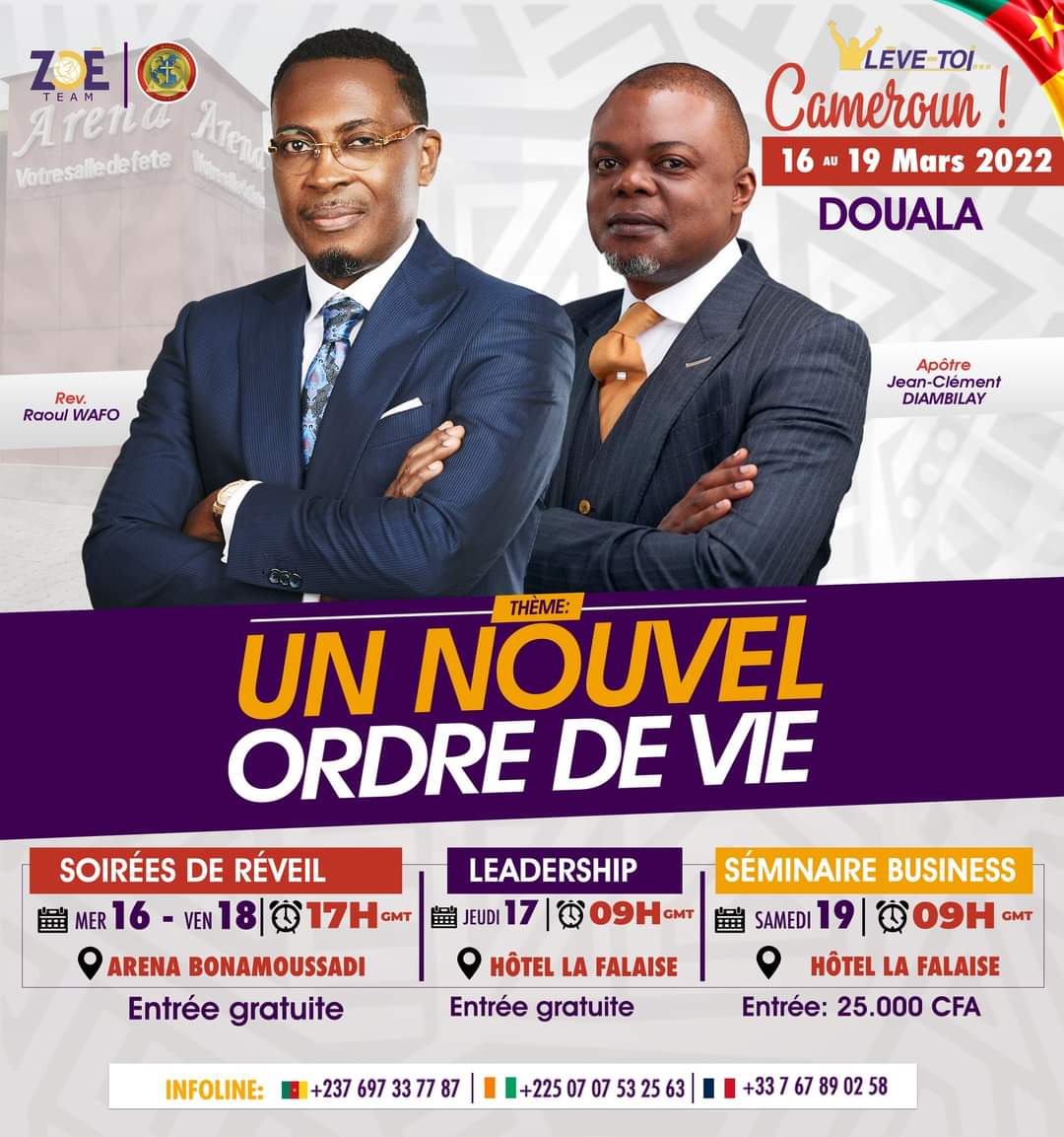 L&egrave;ve-toi Cameroun avec Raoul Wafo