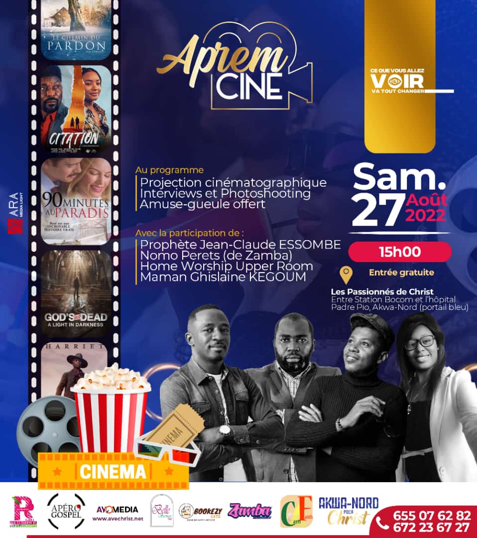 Surprise cinema session with Aprèm Ciné