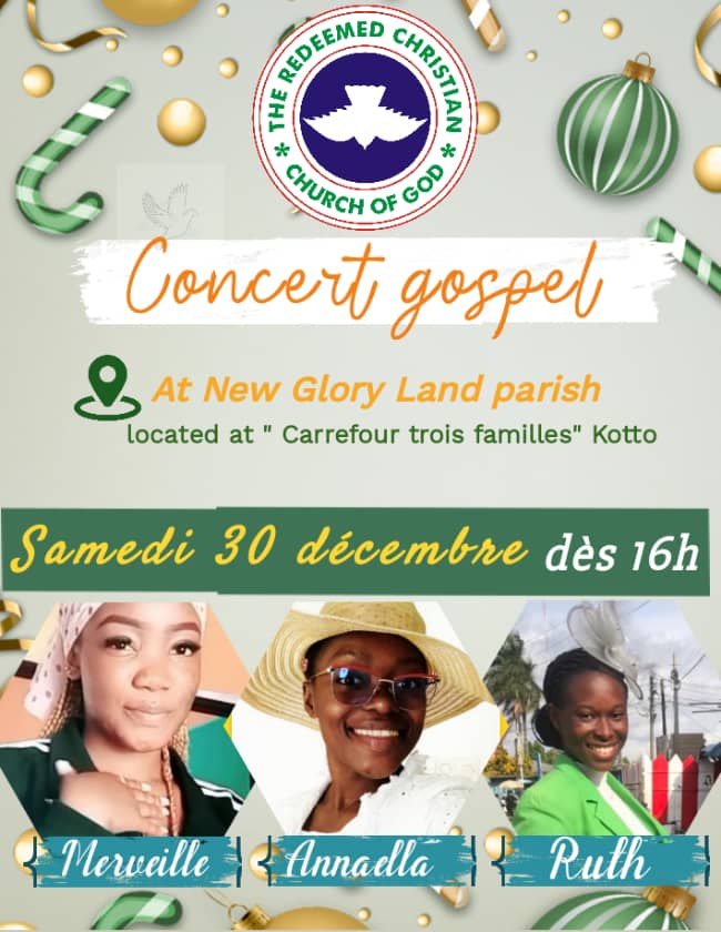 Concert gospel &agrave; Redeemed Church of God Kotto