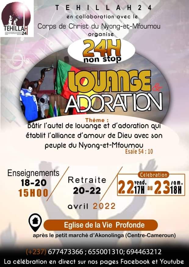 24 hours of non-stop praise and worship