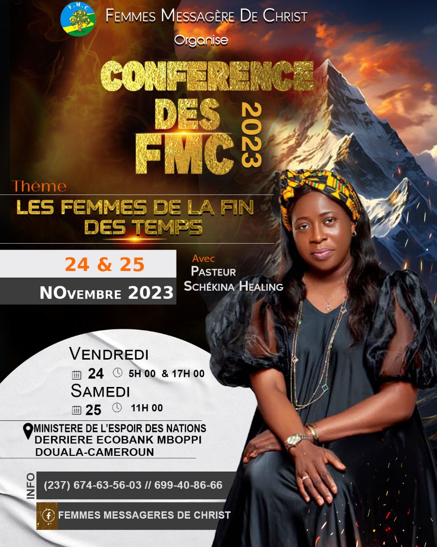 Conférence des Femmes Messag&egrave;res de Christ 2023