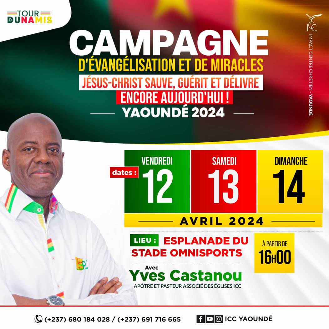 Dunamis Cameroon Tour with Pastor Yves Castanou