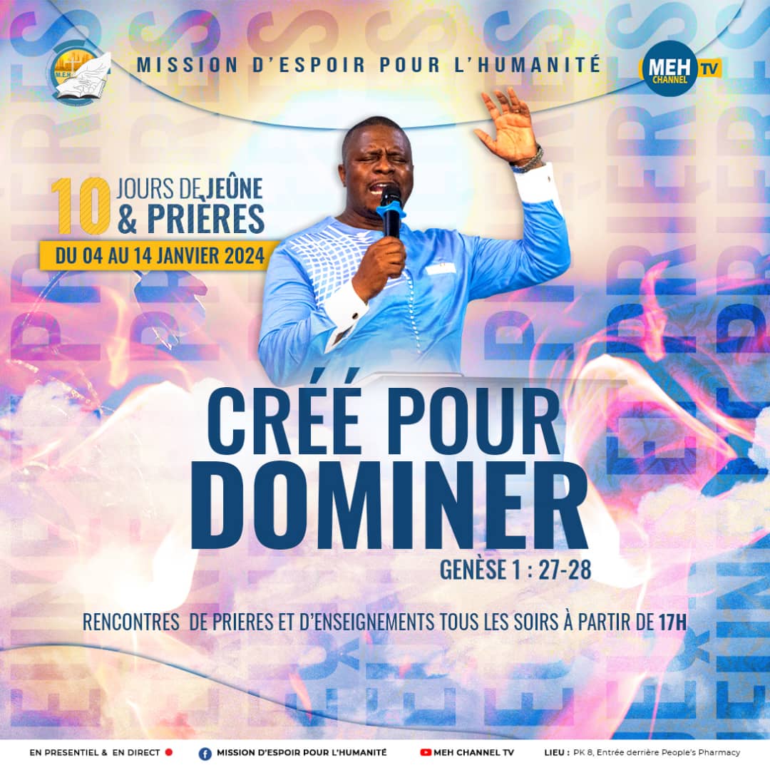 Je&ucirc;ne et Pri&egrave;re pour dominer &agrave; la MEH