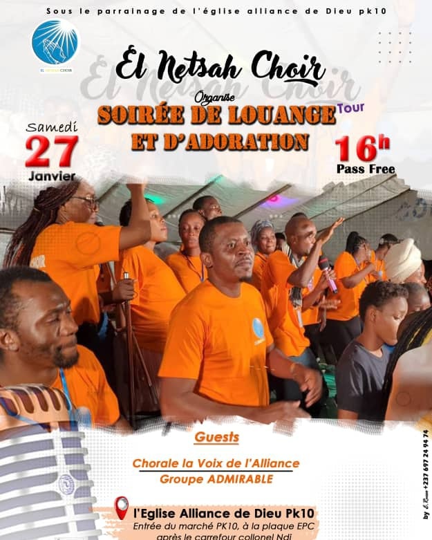 Soirée de louange et d'adoration avec El Netsah Choir