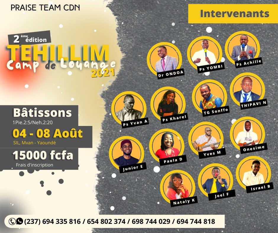 TEHILIM Praise Camp 2021