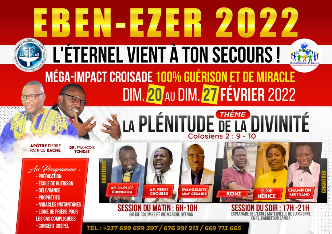 Méga impact croisade Eben-Ezer 2022