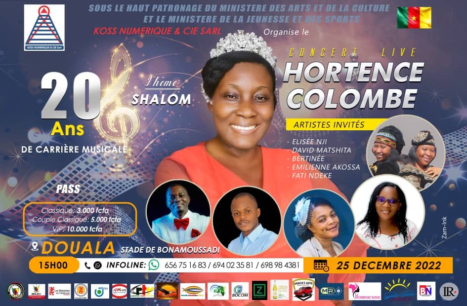 Hortence Colombe en concert live au Stade de Bonamoussadi