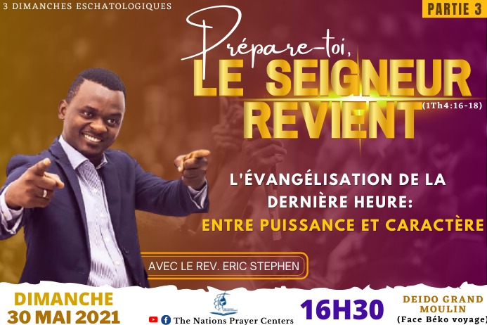 Prepare yourself, the Lord is coming back - Part 3