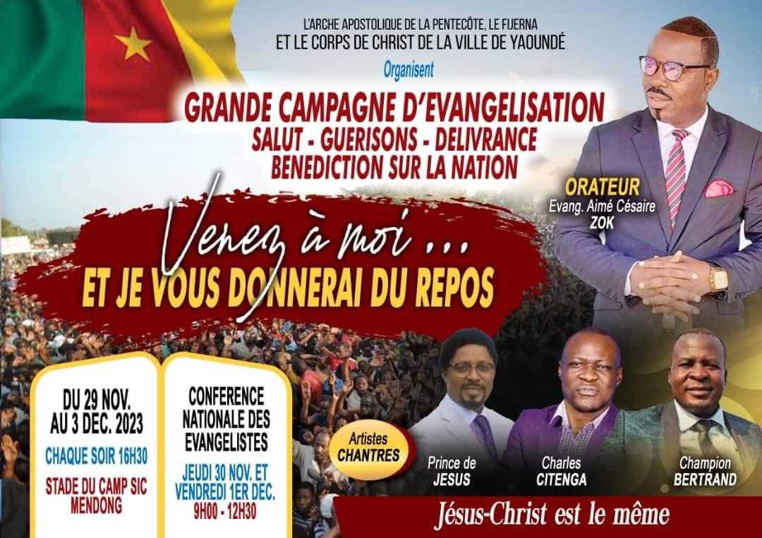 Grande Campagne d'Evangélisation &agrave; Yaoundé