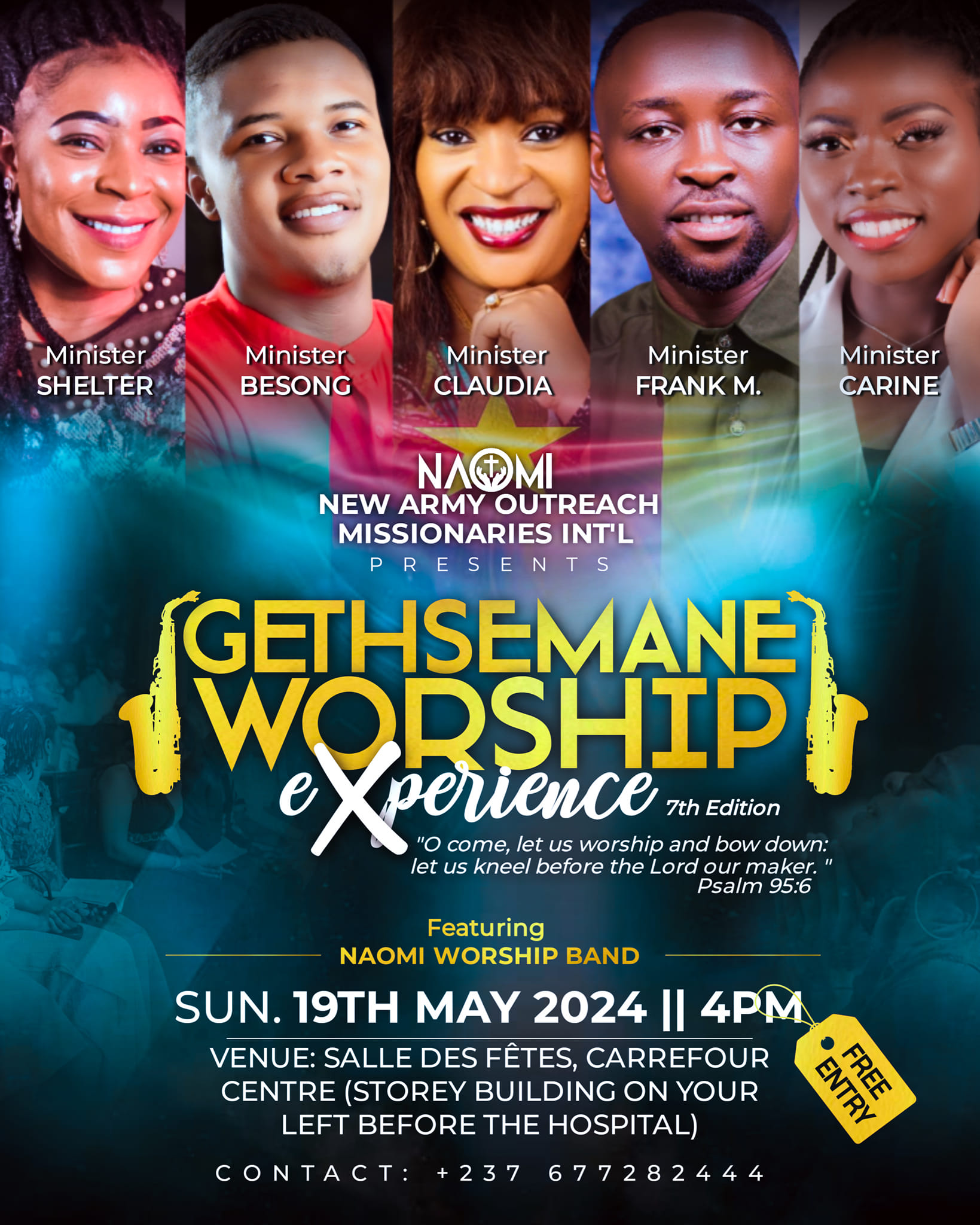 7th edition of Gethsemane Worship Experience