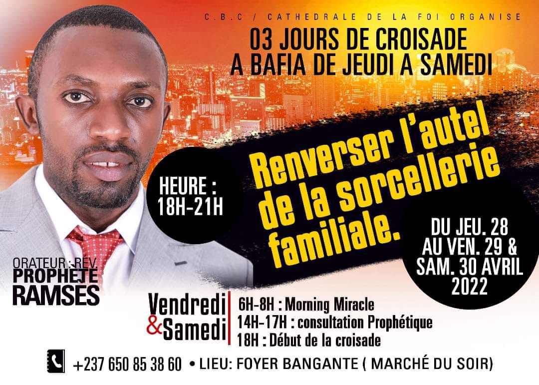 3 jours de croisade &agrave; Bafia