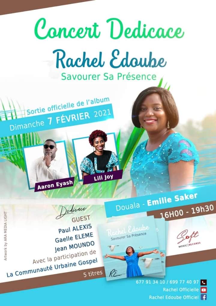 Rachel Edoube in signing concert of “Savouring your Presence”