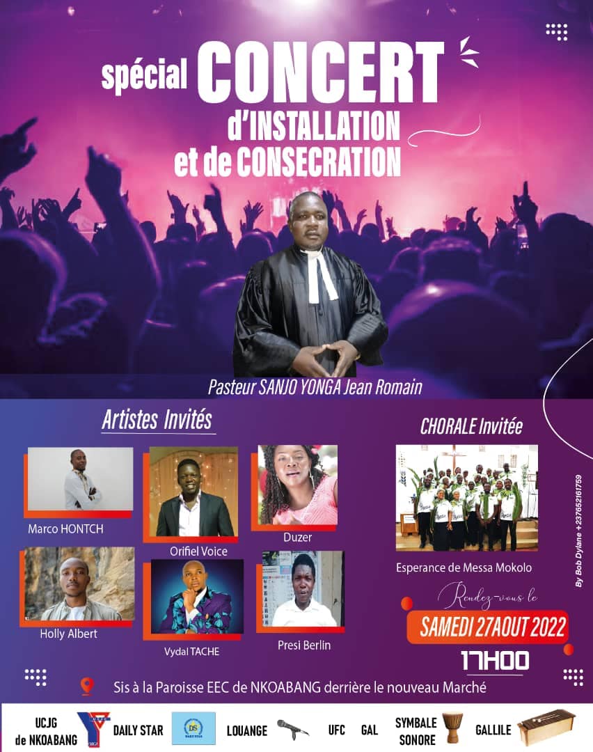 Special installation and consecration concert