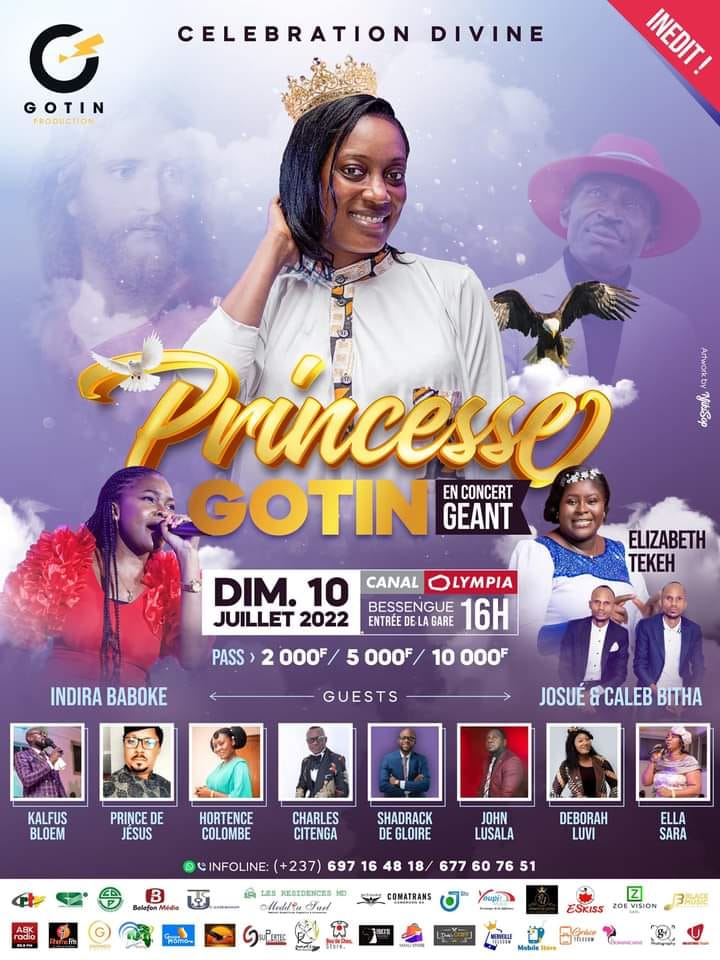 Princesse Gotin en concert géant
