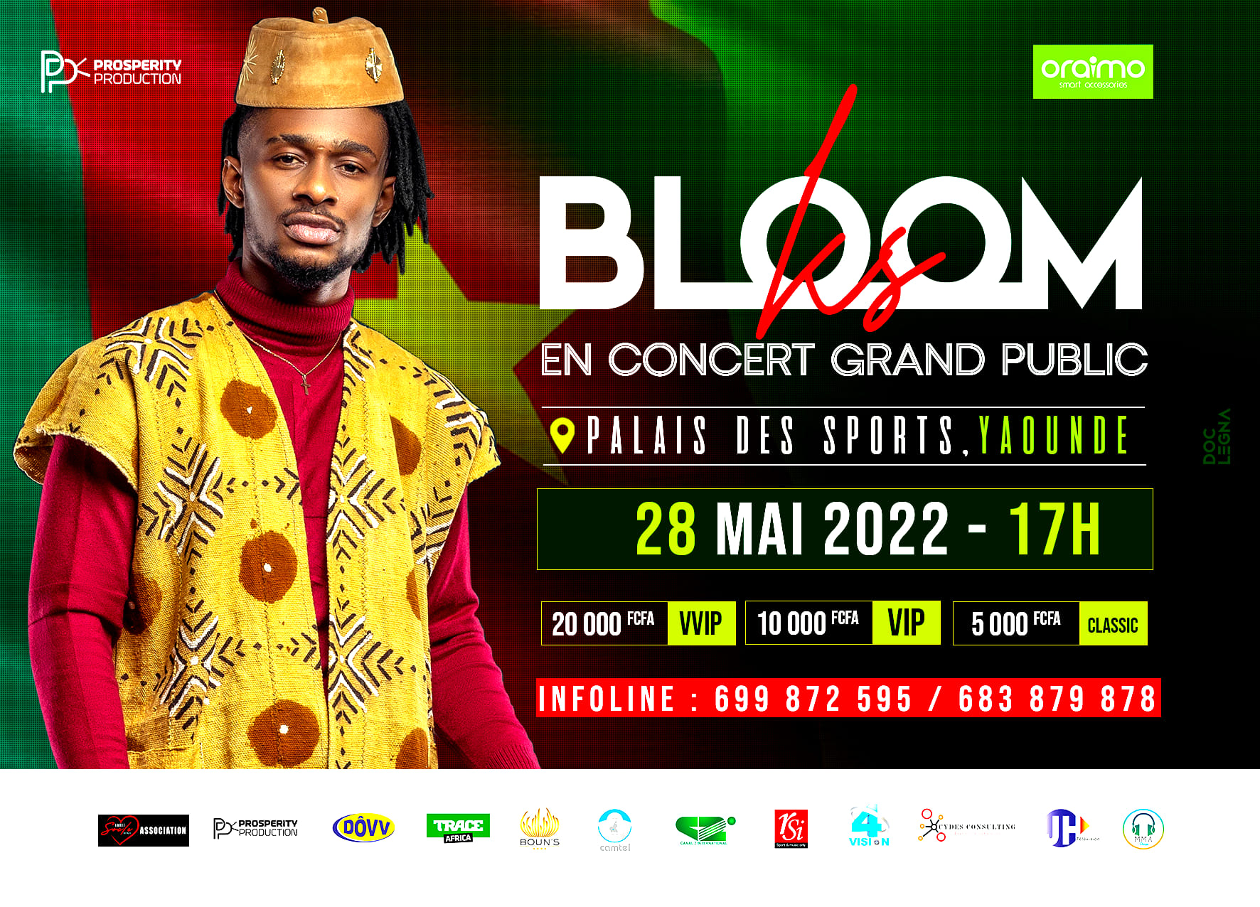 KS Bloom in concert in Yaoundé