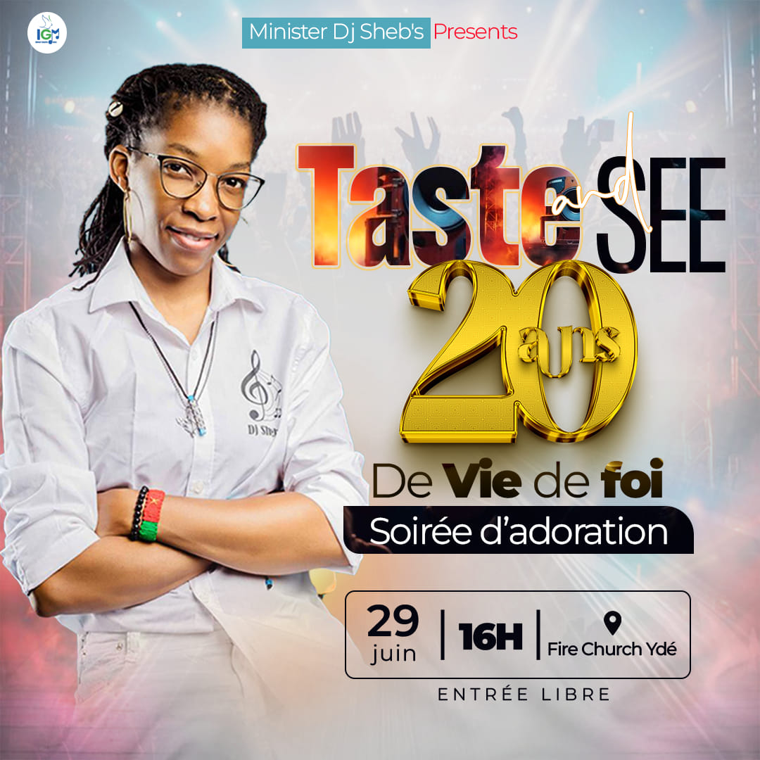 Taste and see avec Minister Dj Sheb's