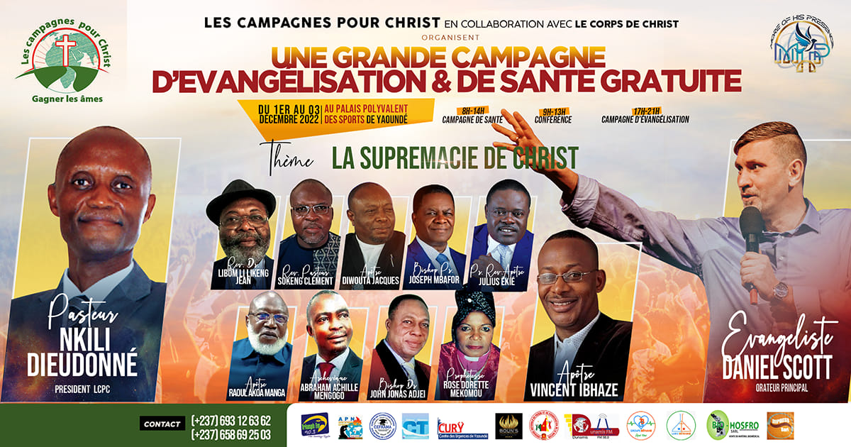 Grande campagne d'évangélisation et de santé gratuite
