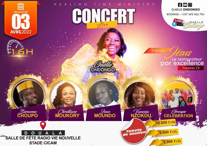 Concert live Healing time