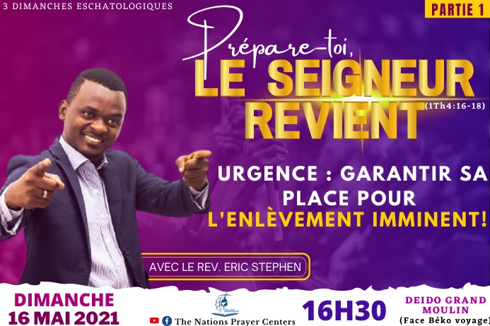 Prepare yourself, the Lord is coming back - Part 1