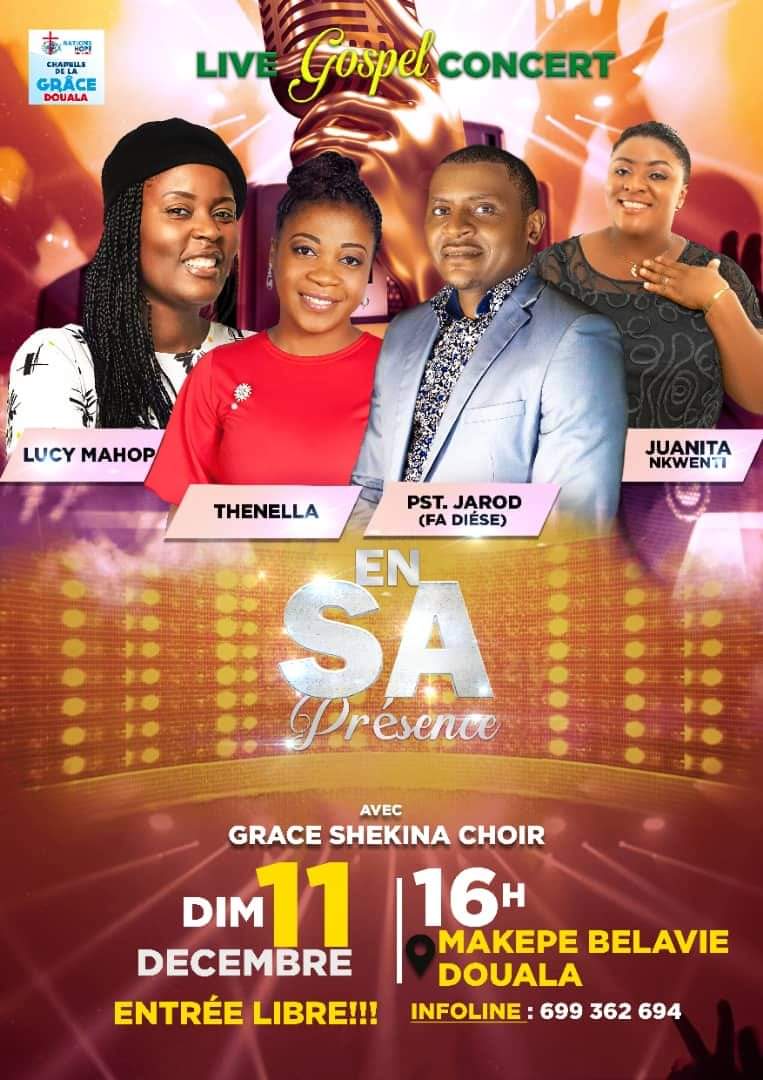 Live Gospel Concert en sa présence